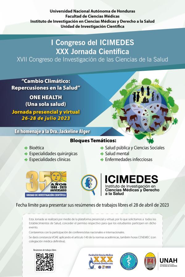 Afiche XXIX Jornada Cientifica 27.3.2023